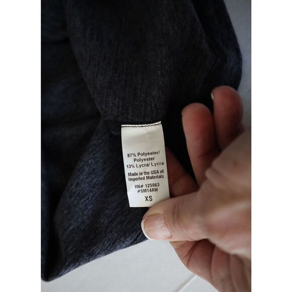 Beyond Yoga SM14AW Women's Sz XS Nocturnal Navy Built-In Bra Racerback Tank Top - Picture 4 of 4